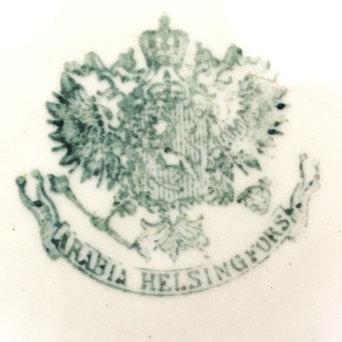 Arabia Factory Mark 1878 - 1910